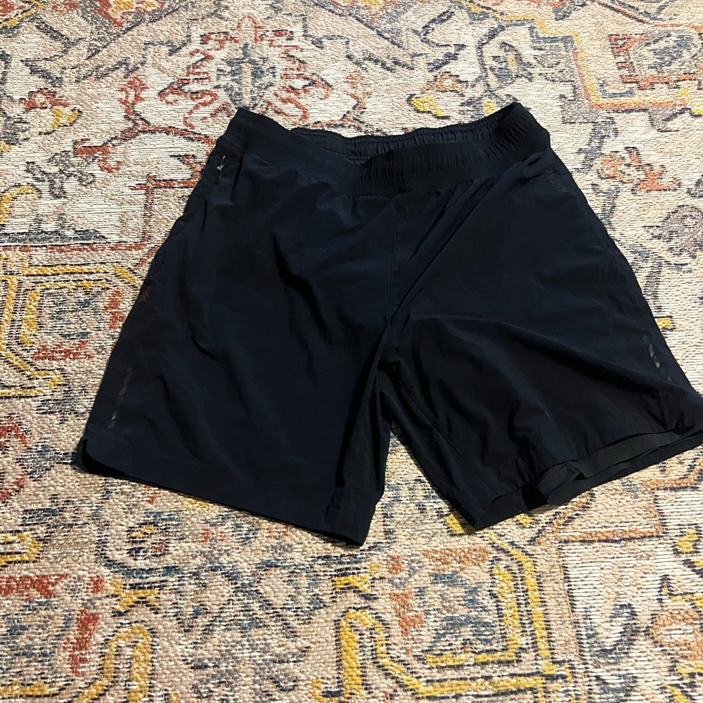 RHONE Black Performance Shorts